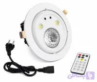 رقص نور سقفی توکار LED ریموت‌دار