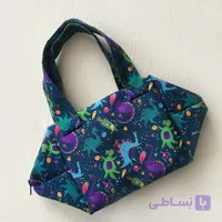 کیف غذا طرح دایناسور
