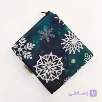 کیف آرایشی کوچک مدل برفی