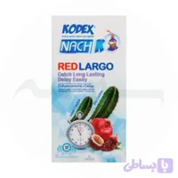 کاندوم کدکس مدل Red Largo بسته 12 عددی