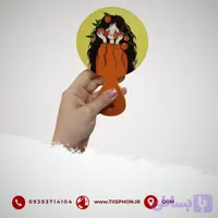 آینه چوبی طرح دخترانه مدل 426