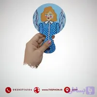 آینه چوبی طرح دخترانه مدل 429