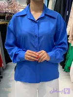 شومیز سیلک بغل چاک
