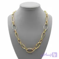 گردنبند طلا زنانه 18 عیار مدرن و شیک بدون اجرت