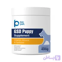 مکمل توله سگ ژرمن بایو پت مدل GSD Puppy وزن 400 گرم