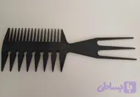 شانه حالت تبری استایل مو