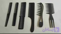 ۶عدد شانه آرایشگری کوتاهی مو پرکاربرد