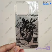 قاب گوشی شیائومی می 11 لایت (کاور IMD براش طرح آناتومی قلب Silver)