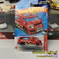 ماکت ماشین فلزی آمبولانس هات ویلز