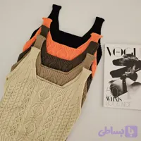 تاپ بافت مارپیچ زنانه W00100