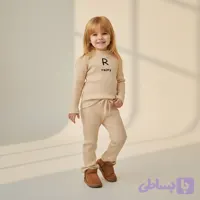 ست بلوز شلوار کبریتی یقه سه سانت دخترانه G00112