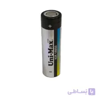 باتری لیتیوم-یون قابل شارژ یونی مکس کد ICR-18650 ظرفیت 1500 میلی آمپرساعت بسته دو عددی