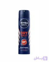 اسپری بدن ضدتعریق نیوا مردانه 150 میل مدلNivea Men Dry Impact