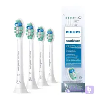 سری یدک مسواک برقی فیلیپس 4 عددی سفید مدل Philips Sonicare C2 Optimal Plaque Defence