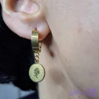 گوشواره استیل الیزابت