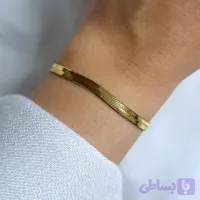 دستبند ماری دستبند هرینگبون طلایی