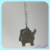 گردنبند استیل قوربا‌غه‌ی بی اعصاب