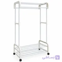رگال لباس مدل ایستاده چرخ‌دار کد YH6806 طول 91 سانتی متر - ترند شاپ تهران