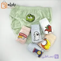 شورت دخترانه اسلیپ تک چاپ