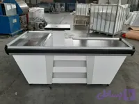 میز صندوق فروشگاهی / چک اوت ثابت طرح تاو