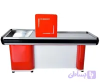 میز صندوق فروشگاهی اریا طرح s ثابت دور الومینیوم
