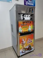 دستگاه بستنی ساز قیفی مدل 588CR پارو استیل (اقساط 6 ماهه)