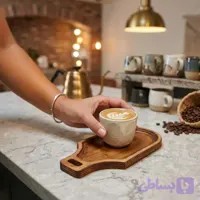 سینی چوبی کافی شاپی 08