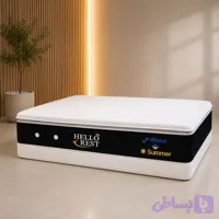 تشک هلورست پد دار ابری Hr قطر 38 سایز 160/200
