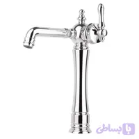 شیر روشویی پایه بلند راهدانه صنعت مدل تینا