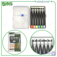 ست پيچ گوشتی 2 سو &amp; 4سو  6 عددی رنگی San Tus