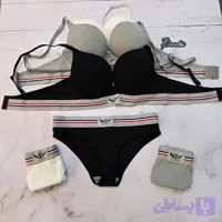 ست سوتین و شورت کاپدار کش پهن138