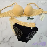 ست سوتین و شورت اسفنجی جکدار ماهرخ3380