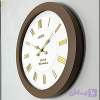 ساعت دیواری چوبی نوراکس مدل 4111
