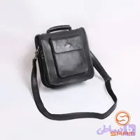 کیف دوشی چرم پشت جیب دار