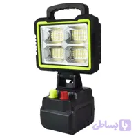 پروژکتور 150 وات شارژی خورشیدی قابل تنظیم نور و رنگ مدل GD-2305B