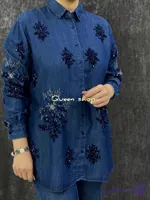 شومیز جین پرند
