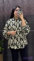 شومیز ساتن گره ای