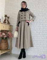 کت و دامن پیچازی پاییزه مروا زنانه کد 9725