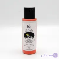 رنگ اکریلیک پارلا 60 میل – نارنجی