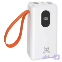 پاوربانک 22.5 وات یوشیتا مدل YP-040 ظرفیت 30000 میلی‌آمپرساعت به همراه کابل USB-A به USB-C
