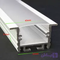 پروفیل لاین نوری کد B5 مشکی و سفید چراغ خطی لاینر.(ارسال با باربری و هزینه ارسال بصورت پس کرایه میباشد)