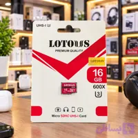 کارت حافظه لوتوس MicroSD ظرفیت 16، 32 و 64 گیگابایت
