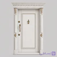 درب ضدسرقت سوپر برجسته S-288 با تاج و روکوب و دستگیره لوکس