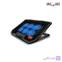 پایه خنک کننده لپ تاپ 6 فن دی نت ( D−net ) مدل H9 (پشتیبانی تا 17 اینچ)