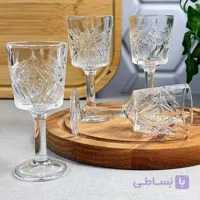 شات پایه دارتراشدارکریستال پاشاباغچه کد68113