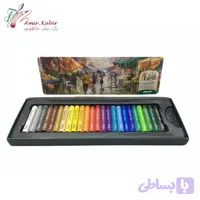 پاستل روغنی 24 آریا حرفه ای
