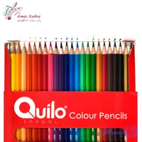 مدادرنگ 24 رنگ مقوایی کویلو