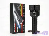 چراغ قوه اسمال سان مدل ZY-2508. جدید دو نور