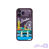 قاب لولو مدل ولو رنگ زرشکی مناسب برای آیفون ۱۸ پرومکس و ۱۷ پرومکس Vallo Burgundy Case Levelo For iPhone 18 Pro Max & 17 Pro Max