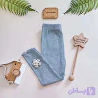 شلوار کبریتی طوسی روشن